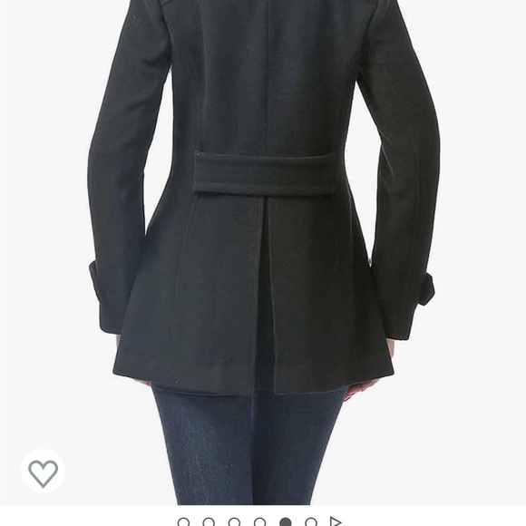 Amazon BGSD women wool pea coat - Picture 5 of 5